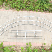 Heavy-Duty Metal Garden Arch for Climbing Plants, Roses, and Vines - Outdoor Trellis Support