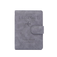 RFID Blocking Travel Passport Holder Wallet, Ultra-thin Multi-functional Document Organizer
