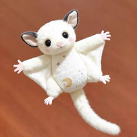 Flying Squirrel Plush Keychain Toy Sugar Glider Doll Backpack Charm