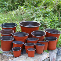Disposable Soft Plastic Seedling Pots, Dual-Color Nursery Planters for Plant Propagation