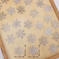 Glitter Snowflake Confetti for Christmas Party Decorations