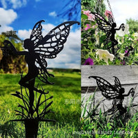 Fairy Garden Stakes Outdoor Patio Lawn Yard Decor