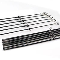 Lure Fishing Rod Tip Section Carbon Fiber Ultra-Hard Spinning/Casting Rod Replacement