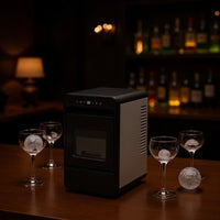 Stainless Steel Spherical Ice Ball Maker for Whiskey & Cocktails