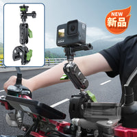 GoPro Insta360 Action Camera Clamp Mount for Bicycle Motorcycle Handlebars