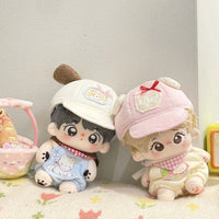 10cm/13cm Cotton Doll Clothes Set for Plush Dolls - Cute Animal Outfits