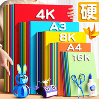Colored Cardstock Paper for Crafts and Art Projects, A4/8K/4K/A3 Sizes, Multi-Color Packs