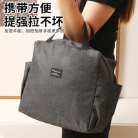 Large Capacity Insulated Lunch Bag with Handle, Portable Bento Tote for Work and Outdoors