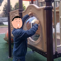Kids Outdoor Playground Slide Accessory Transparent Acrylic Dome Mirror for Kindergarten
