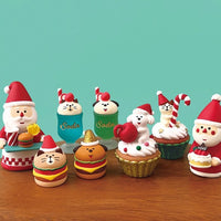 Christmas Miniature Scene Ornaments for DIY Decor and Photography Props
