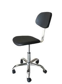 Anti-Static Adjustable Swivel Stool for Lab, Workshop, and Medical Use