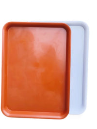 Orchid Seedling Tray with Support Rack - Durable, Breathable, Sun-Resistant