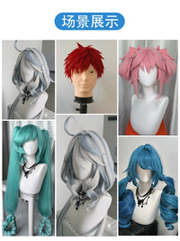 Wig Head Mannequin Stand for Cosplay Wigs and Animal Costumes