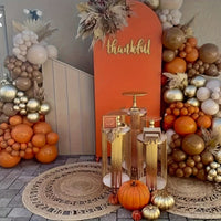 Thanksgiving Theme Latex Balloon Arch Kit for Harvest Festival Party Decoration