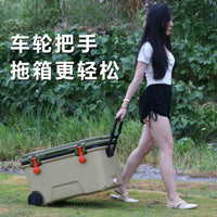Large Insulated Cooler Box for Food Delivery, Camping, Fishing, and Outdoor Events - Keeps Food Fresh for Extended Periods