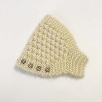 Women's Winter Knitted Headband Ear Warmer Neck Scarf with Rhinestones