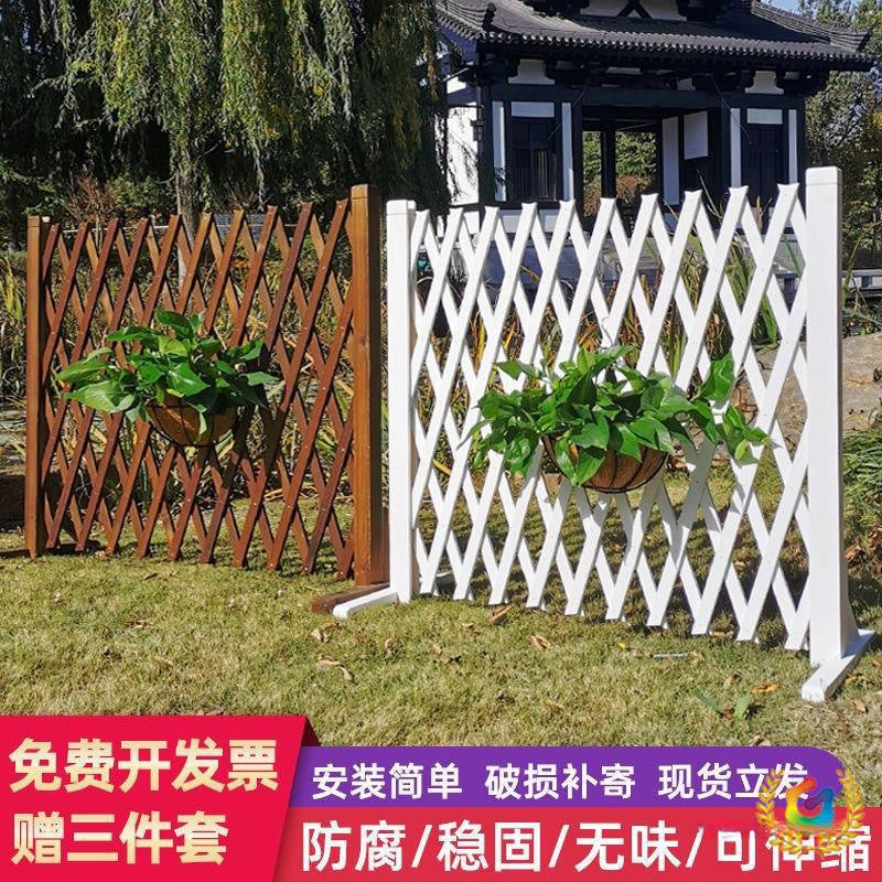 Expandable Decorative Garden Fence Panel for Balcony and Patio