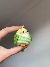 Cute Crochet Animal Doll Keychain DIY Material Kit