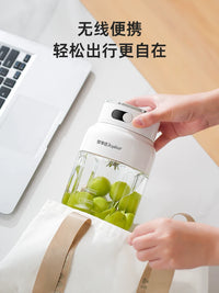 Royalstar Portable Juicer Blender with Digital Display, 3/8-Leaf Steel Blade, USB Rechargeable, 800ml/1200ml Capacity