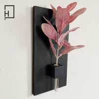 Artificial Green Plant Wall Decor with Wooden Frame for Home Background Wall Decoration