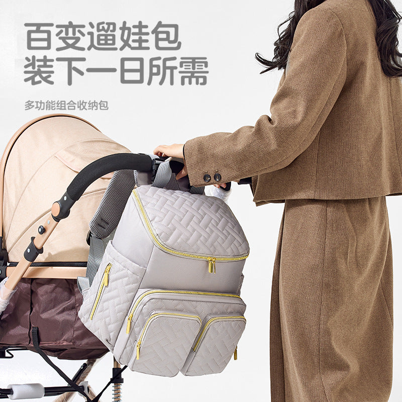 Large Capacity Breast Milk Cooler Bag for Working Moms - Dry/Wet Separation, Thermal Insulation
