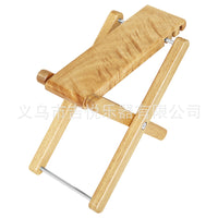 Adjustable Wooden Guitar Footstool for Classical and Acoustic Guitars