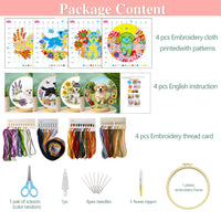 Dog Series Cross Stitch Kit with English Instructions