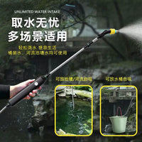 Portable Electric Sprayer with Long Hose for Garden, Disinfection, and Agricultural Use