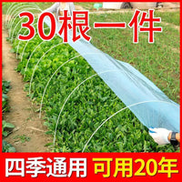 Fiberglass Greenhouse Hoops for Vegetable Garden Tunnels - 30 Pack
