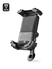 Bicycle Phone Mount Shockproof Handlebar Stem Holder for Mountain Road Bikes Cycling Navigation