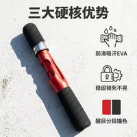 Ultralight Ice Fishing Rod Handle with 6.0mm Insert