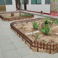 Garden Wood Fence Panel for Outdoor Yard and Landscape Edging