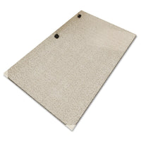Non-Slip PVC Looped Coil Bath Mat for Shower Room and Bathroom Entrance, Customizable and Easy to Clean