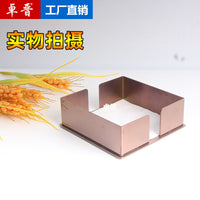 Zhuojin Luxury Stainless Steel Tissue Holder for Hotels, Restaurants, Bars, and Cafes