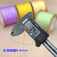 71# 0.4mm Fine Jade Thread for Jewelry Beading, Bracelets, and Necklaces