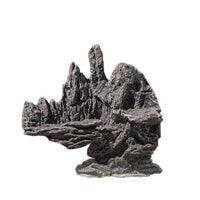 Aquarium Rockery Ornament Set with Hiding Cave and Turtle Basking Platform
