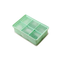 Large Square Silicone Ice Cube Tray with Lid, Food-Grade Whiskey Ice Mold, Jelly Maker for Home Use