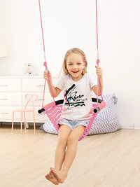 Hand-Woven Indoor/Outdoor Swing Chair for Kids & Adults