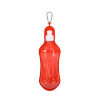 Portable Pet Water Bottle for Dogs and Cats, Outdoor Travel Drinking Dispenser with Soft Mouthpiece