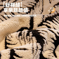 Luxury Thickened Plush Sofa Cushion Cover for Winter, Non-Slip Sofa Protector