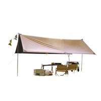 UV Protection Silver Coated Outdoor Canopy Tent for Camping and Picnics