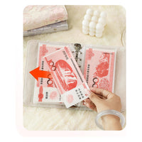 Large Capacity Cash and Commemorative Banknote Collection Album with Detachable Pages