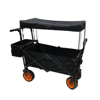 Outdoor Portable Folding Camping Cart with Wheels for Shopping and Travel