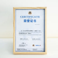 Solid Wood Photo Frame Walnut Color for Certificates and Pictures, Desktop Display, Various Sizes