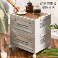 Foldable Home Storage Box Outdoor Camping Picnic Car Trunk Organizer with Lid