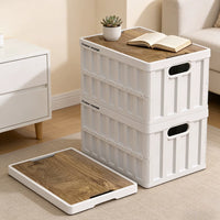 Foldable Car Trunk Organizer Storage Box for Camping and Outdoor Use
