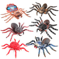 Realistic Spider and Insect Animal Models for Kids - TPR Material Stress Relief Toys