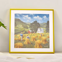 Square Aluminum Alloy Picture Frame for Wall Mounting Artwork and Puzzles