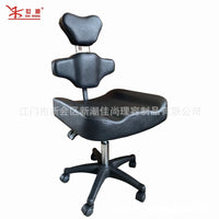 Adjustable Swivel Tattoo Chair with Backrest and Hydraulic Lift for Salon, Office, and Beauty Treatments