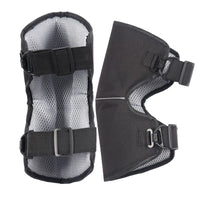 Electric Scooter Leather Knee Pads Summer Breathable Windproof Leg Protector for Motorcycle Cycling